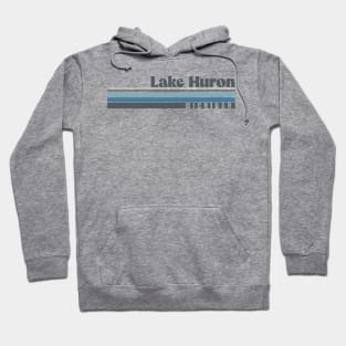 Lake Huron Michigan Hoodie